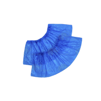 ELEGREEN Бахилы Супер Экстра (с 2-ой резинкой) 5г двойные синие, 50пар/уп