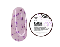 LOVELY Гель-лак c сухоцветами "Floral" фиолетовый, 5 мл