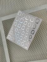 IBDI NAILS  Метализированные 3D-наклейки "Арка" серебро